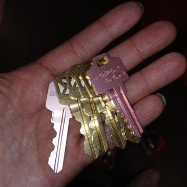 New keys by Napa locksmiths, also covering Vallejo, Benicia