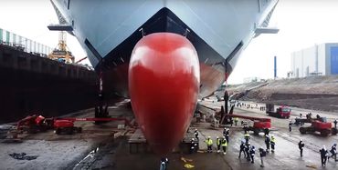 Drydock Repair Cadiz, Spain.