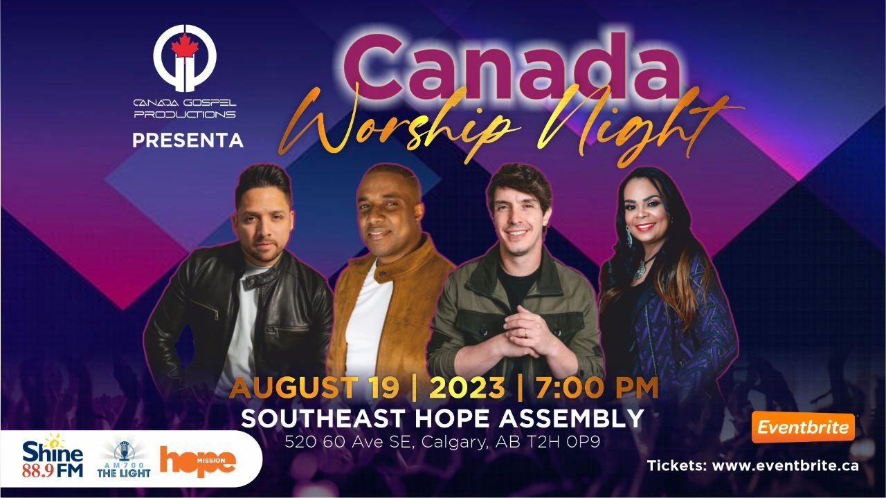 Canada Worship Night with Kike Pavon.