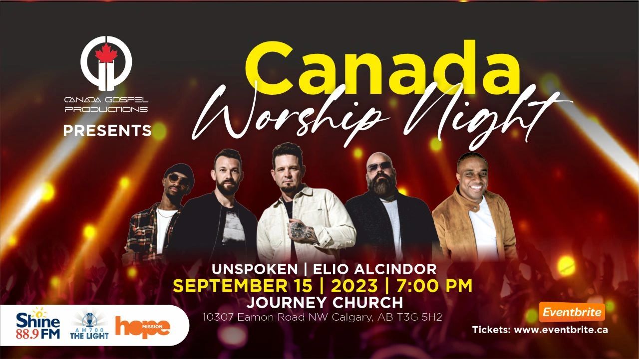 Canada Worship Night with Unspoken.