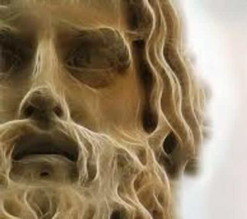 the statue of a Greek explorer.