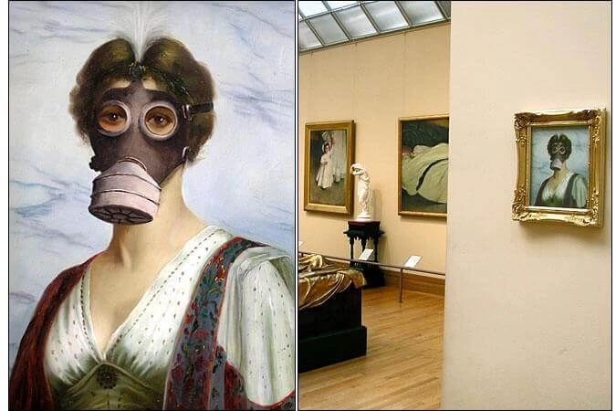 Banksy en el Met Museum, de Nueva York