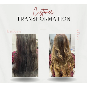 Balayage Hair. 
Blonde Balayage
Brown Balayage 