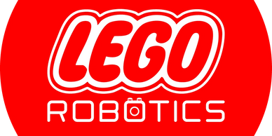 LEGO Robotics logo in red and white colors.