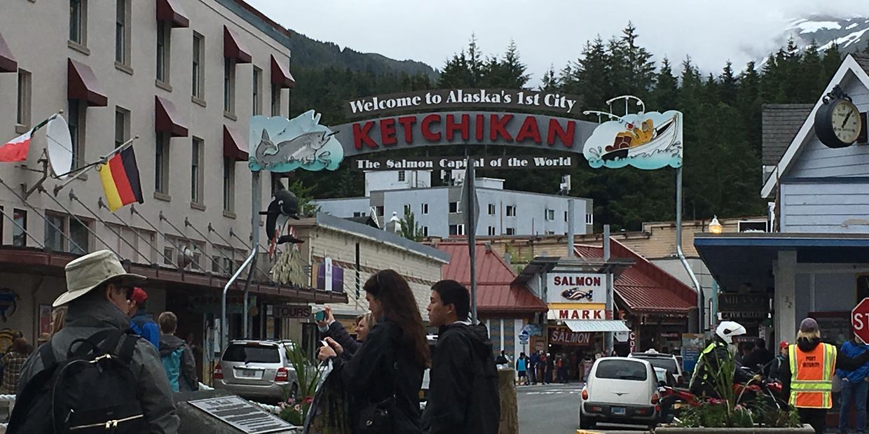 Ketchikan Alaska street view