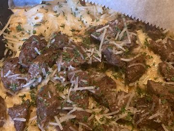 Steak Alfredo 