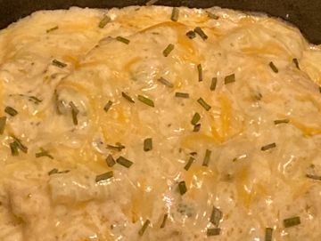 Chicken Alfredo Potato 