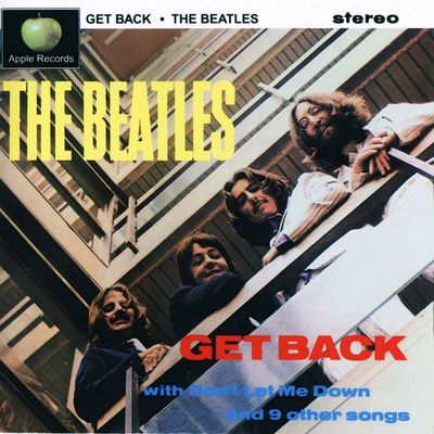 let it be get back album cover sessions the beatles Phil Spector 1969 apple records vinyl rooftop 