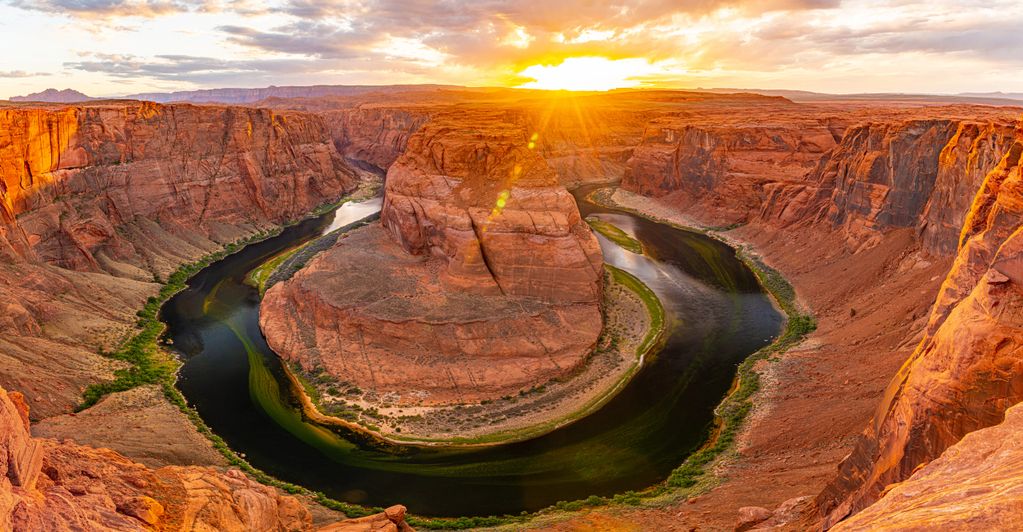 Sunset at Horseshoe Bend. It's one cool destination.