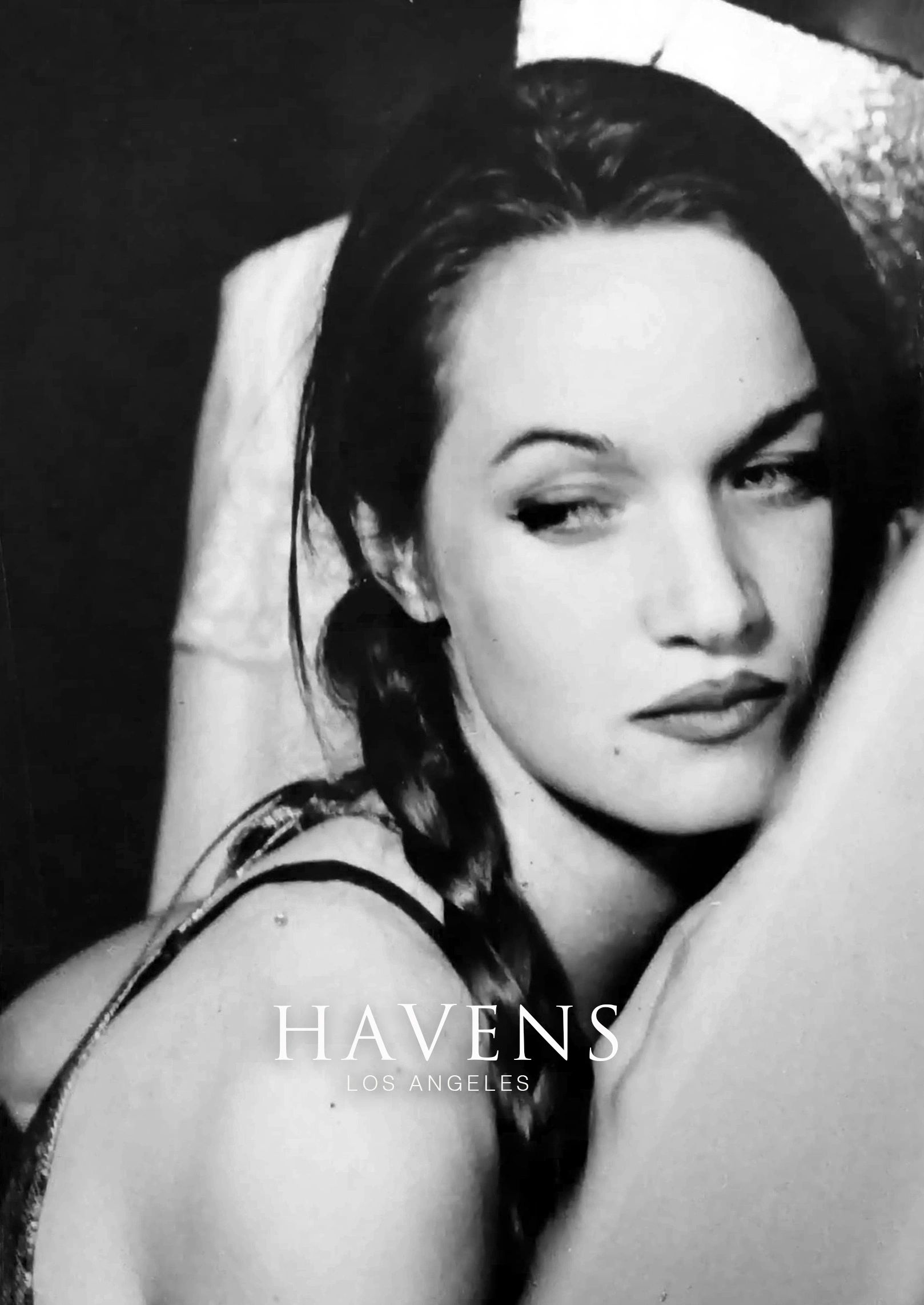 Archangel — Plate 07. Black-and-white portrait from HAVENS LOS ANGELES.