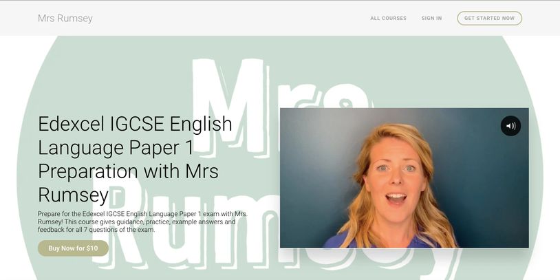 Edexcel IGCSE English Language Paper 1 Preparation with Mrs. Rumsey.