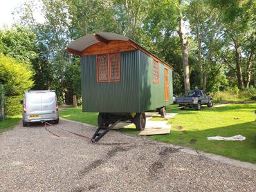 Green Shepherds hut