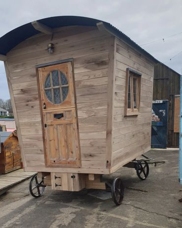 Traditional Shepherds hut.