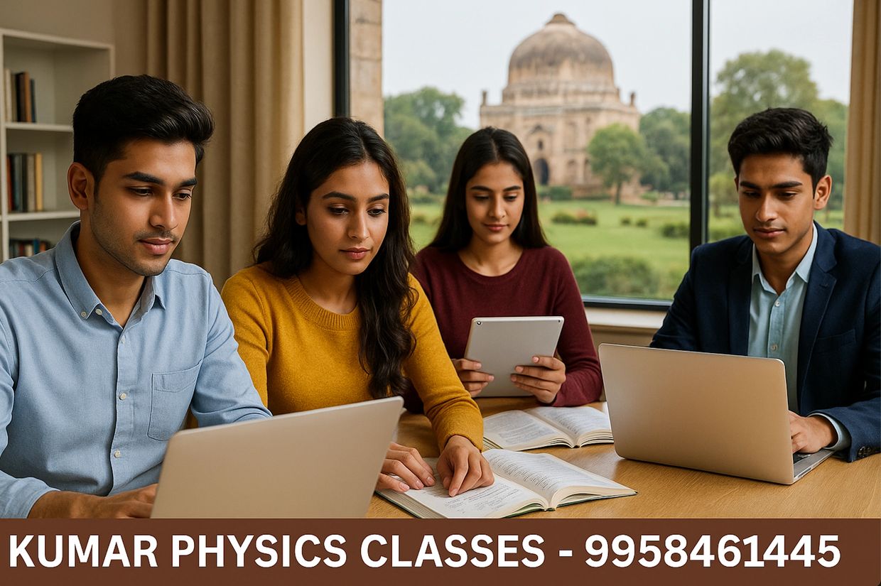 Modern SCHOOL  students studying WITH Physics online PHYSICS TUTOR NEET, IIT-JEE, CBSE  TUTOR
