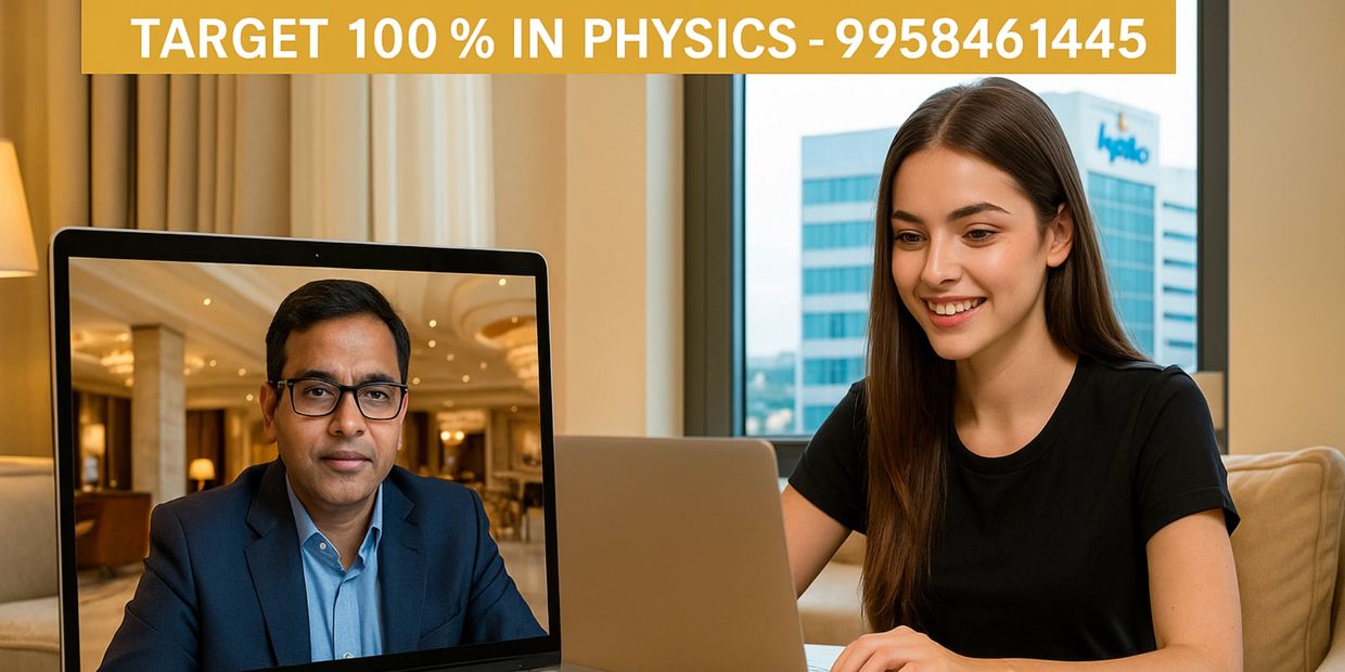 online Physics class through Zoom with Mr. Kumar, Physics tutor in sarita vihar 