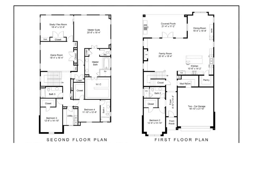 The Lamonte floor plan