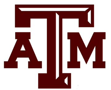 Beveled ATM Maroon Decal Sticker