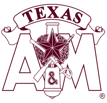 White Texas A&M Corps of Cadets Stack 