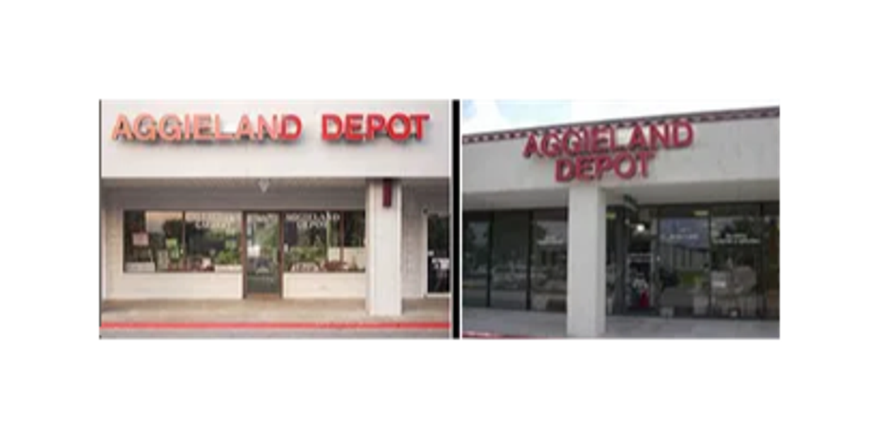 The Original Aggieland Depot Store, College Station, Texas  1998-2009