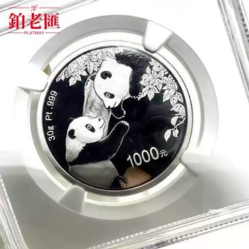 2023中國熊貓鉑金幣30克