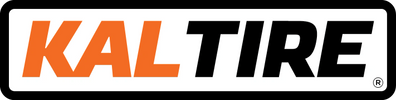 Logo of KAL TIRE with orange and black text on white background.