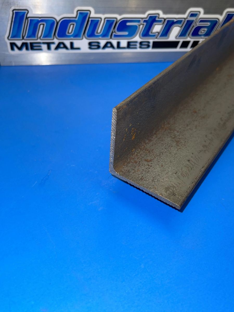 A36 Hot Rolled Angle 2" x 2" x 48" x 1/8" Thick