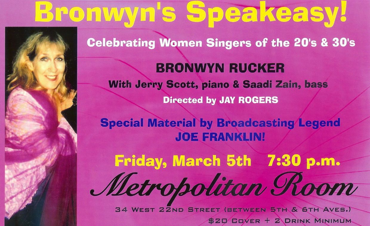 Bronwyn's Speakeasy