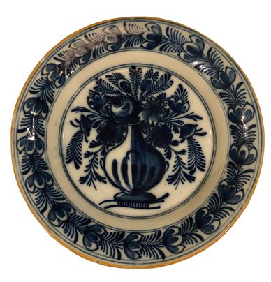 18th Century Delft Plate