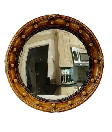 Regency Period Convex Mirror, Circa 1820