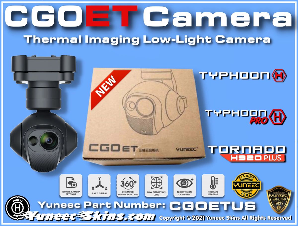 Yuneec CGOET Thermal Imaging Low-Light Camera for Typhoon H CGOETUS