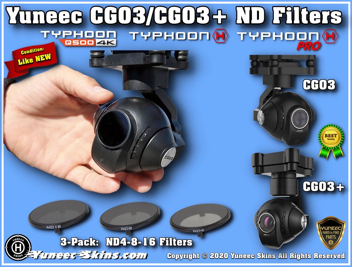 Yuneec Q 500 Typhoon Yuneec Typhoon CGO3 Grey UV Filter Yuneec
