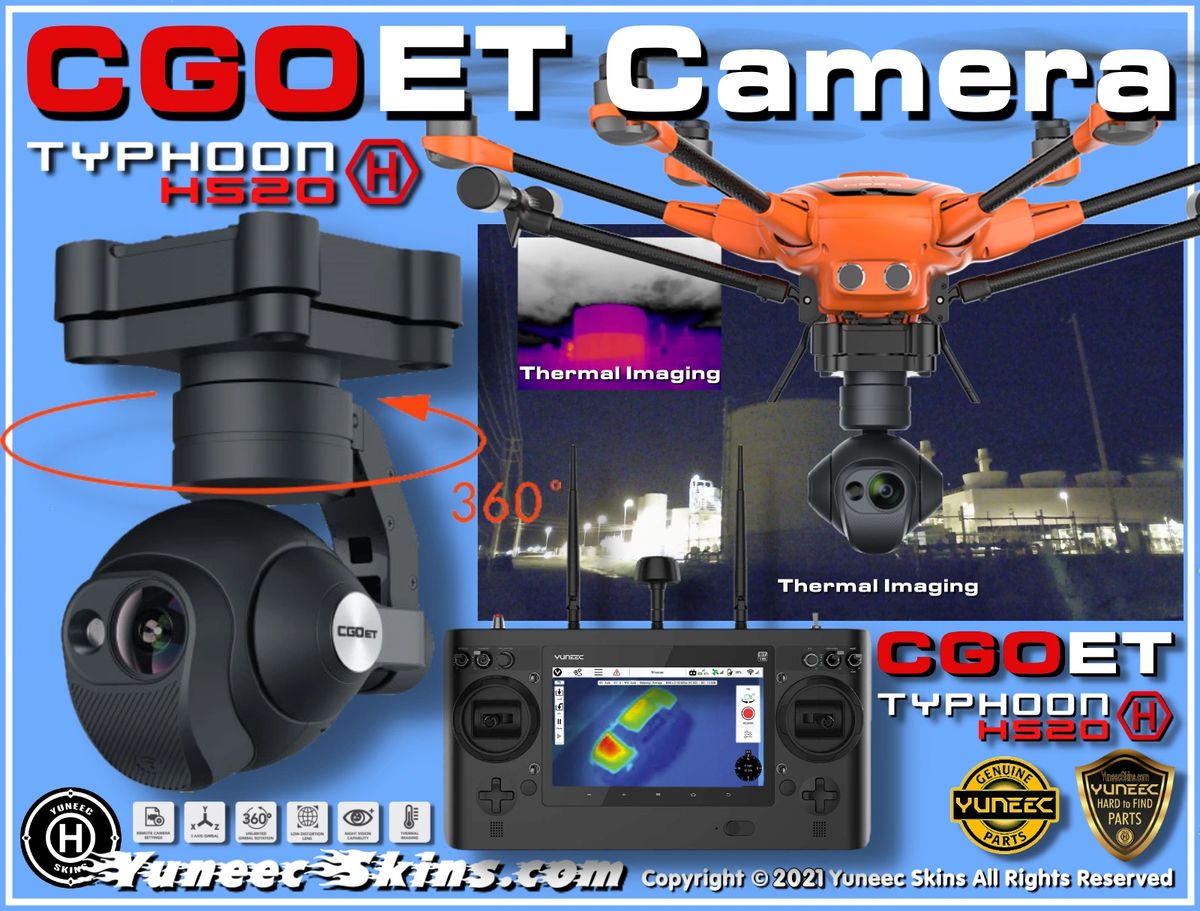 CGOET Thermal Imaging Low-Light Camera for Typhoon H520 YUNETUS