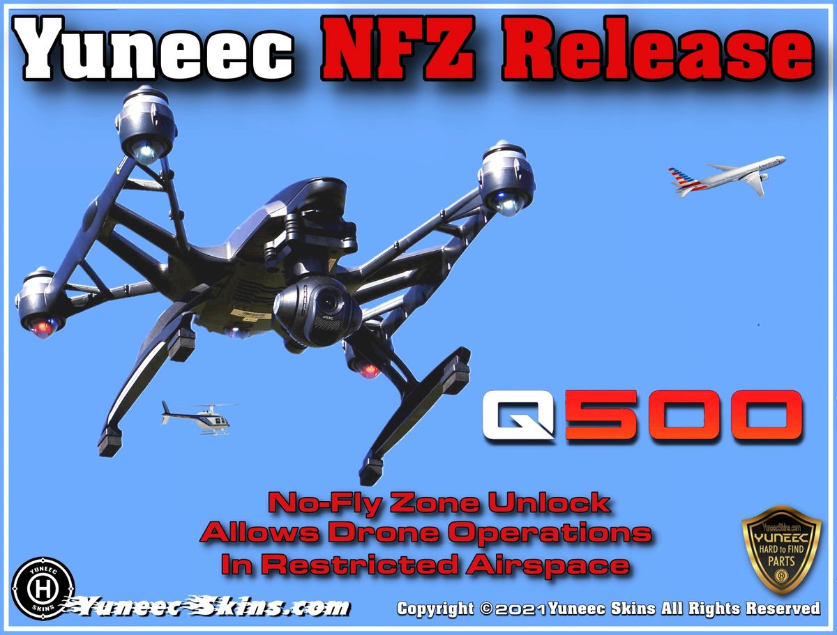 Yuneec No-Fly Zone Release - NFZ - Q500 Series All