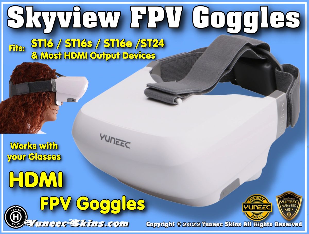 SkyView Headset-Goggles HDMI Input YUNTYSKL