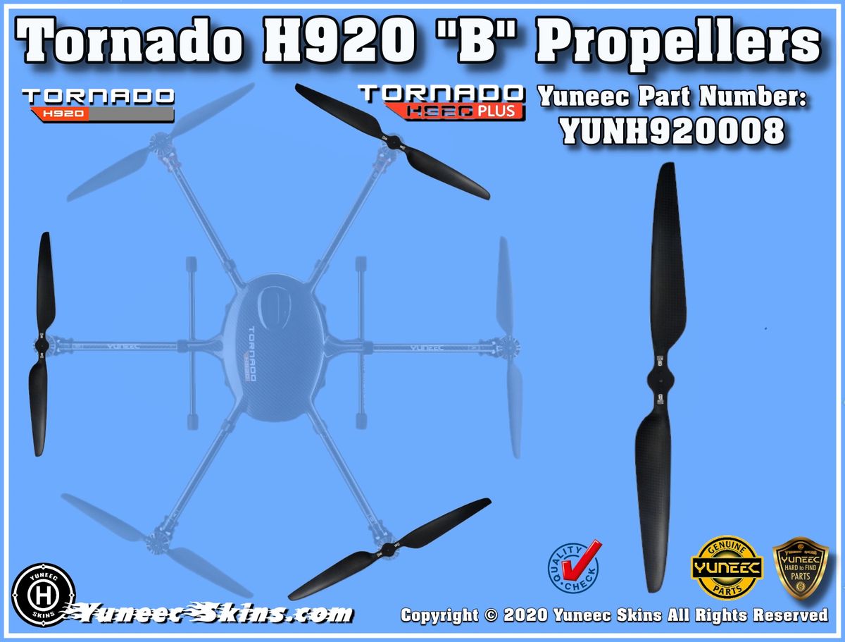 Tornado H920 / H920-Plus A / B Propellers YUNH920007 YUNH920008