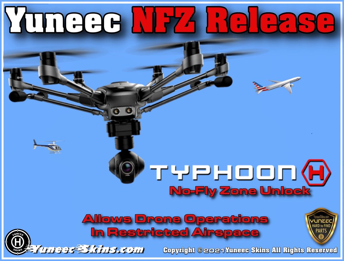Persona Urskive Konserveringsmiddel Yuneec No-Fly Zone Release - NFZ - Typhoon H / H-Pro
