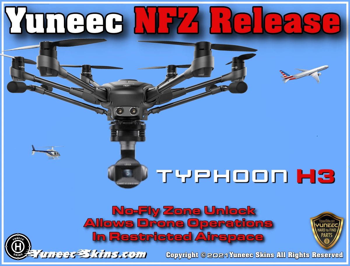 Yuneec No-Fly Zone Release - NFZ - Typhoon H3