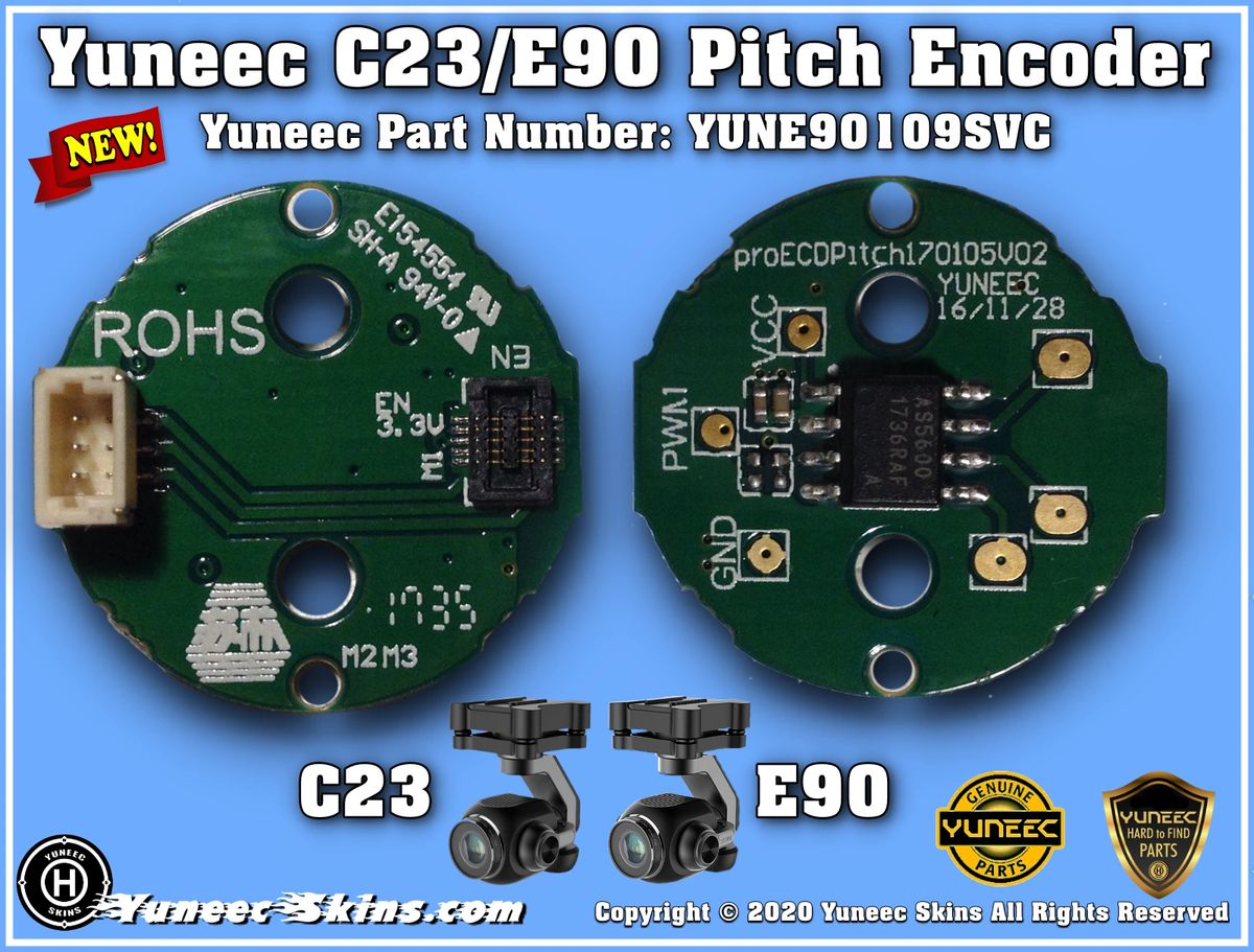 C23/E90 Camera Pitch Encoder YUNE90109SVC