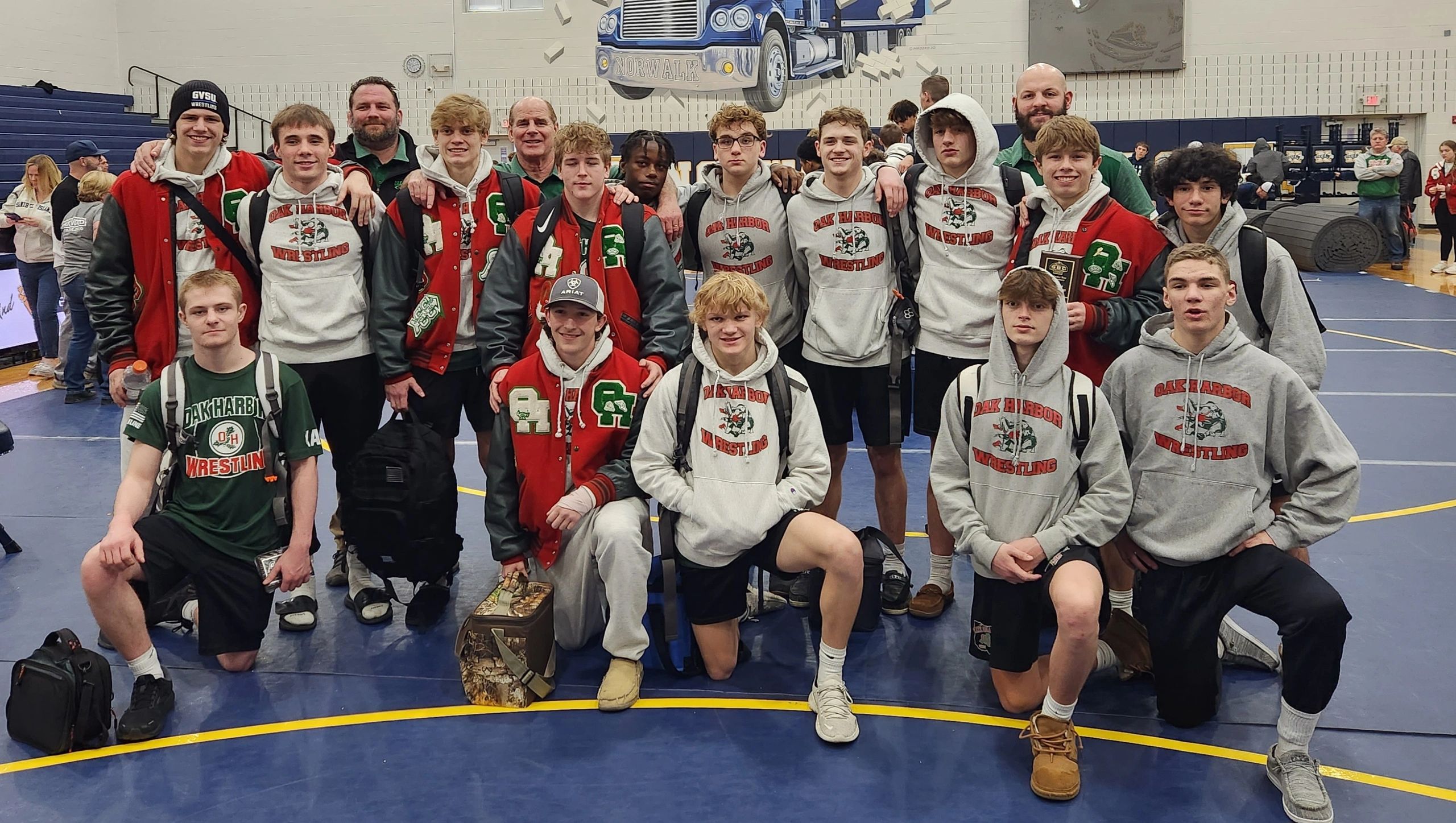 Youth wrestling, biddy wrestling Oak Harbor Amateur Wrestling Club, Oak Harbor, OH Oak