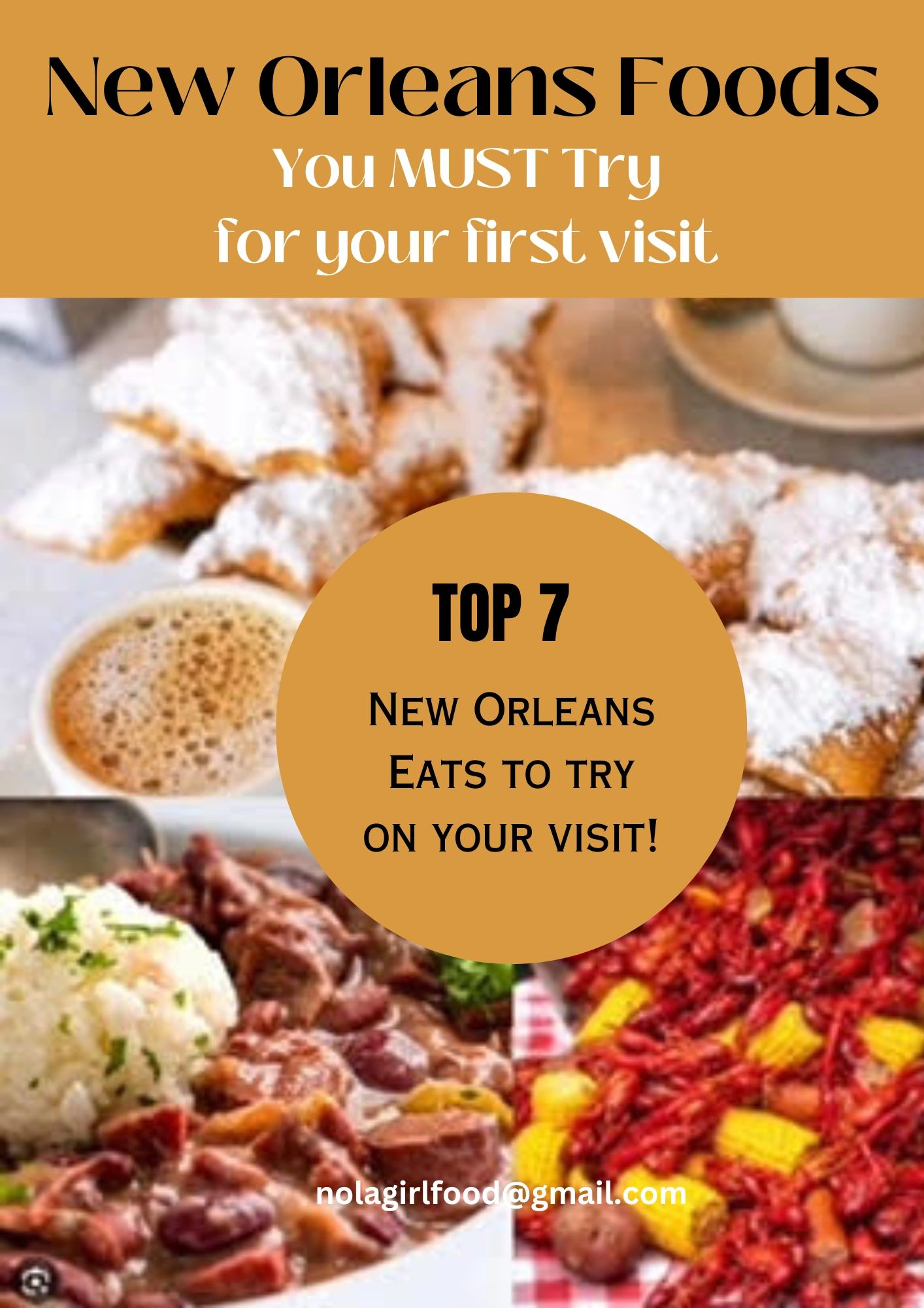 Top 7 New Orleans foods you must try on your first visit.