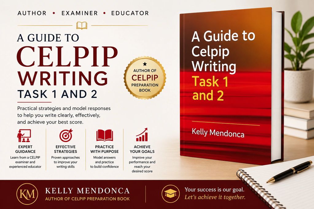CELPIP Writing book cover