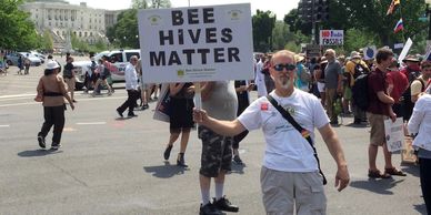 Larry at the Pro Environment Rally in DC 2018