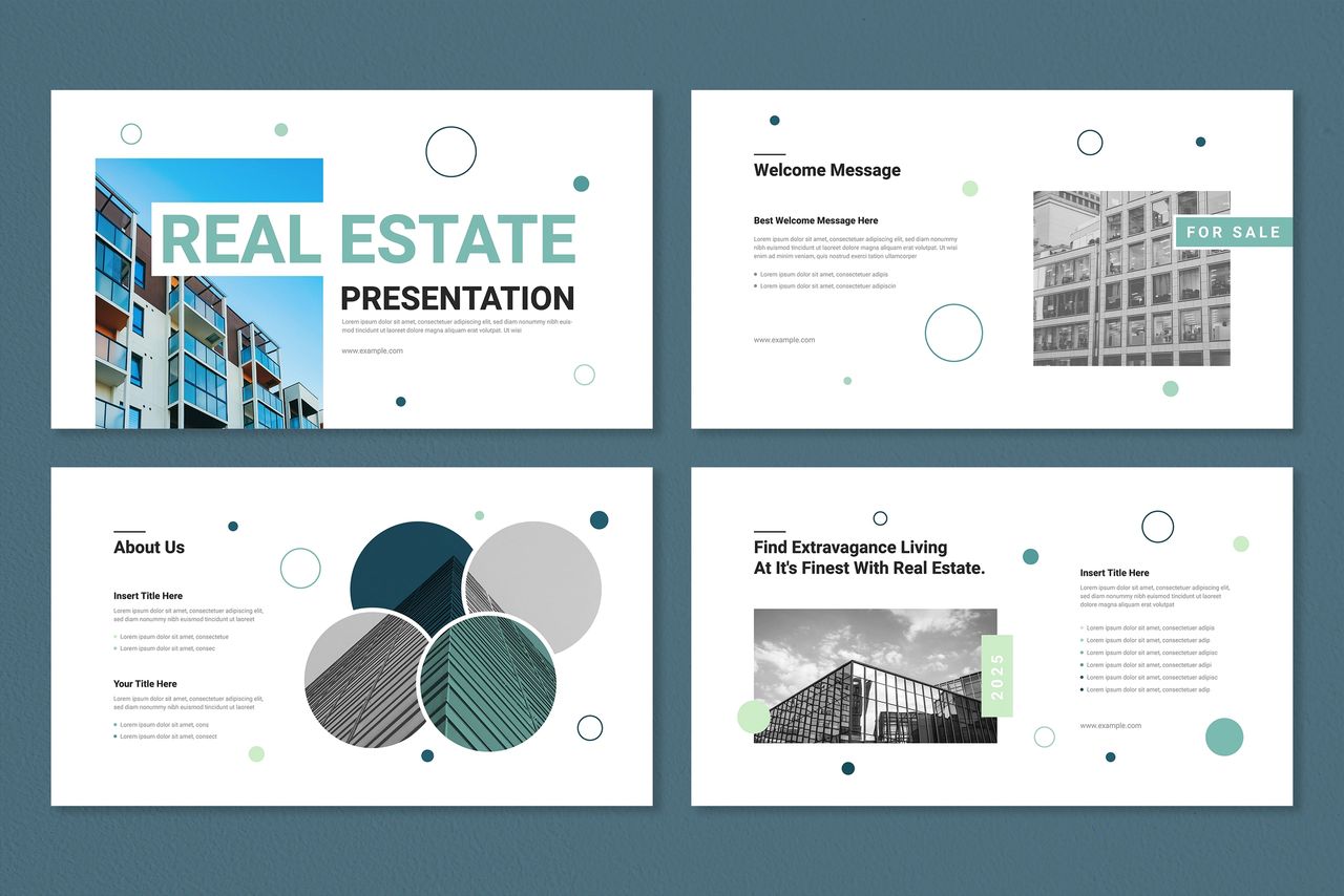 Real Estate Presentation Template - 2