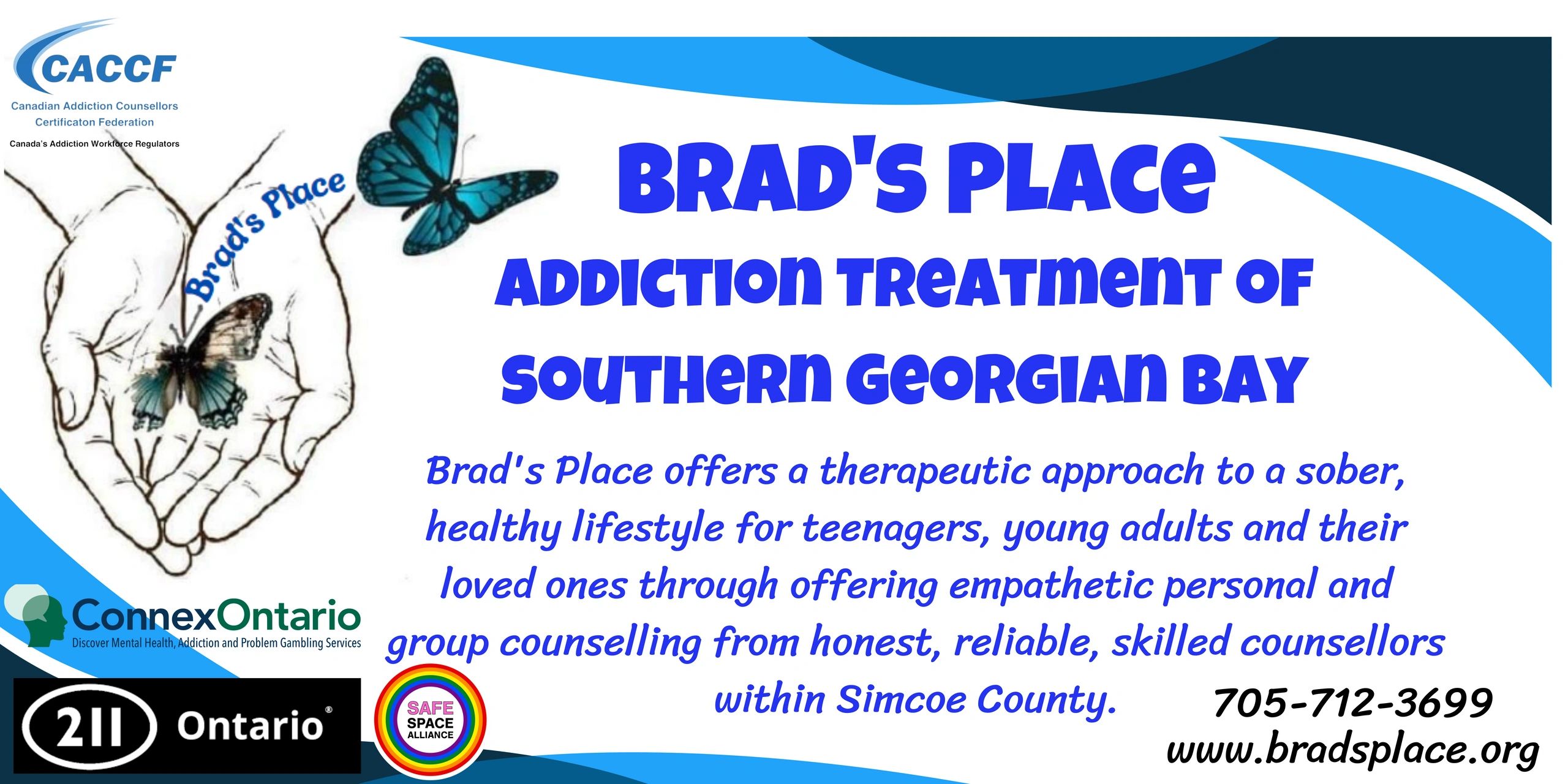 Brad's Place Addiction Treatment of Southern Georgian Bay logo