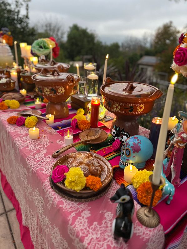 Día de los muertos theme 