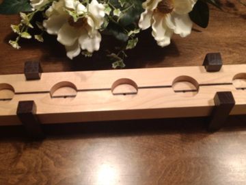 The photo shows the candle holder as it is sold without the votive candles.