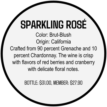 Crafted from 90 percent Grenache and 10 percent Chardonnay. 