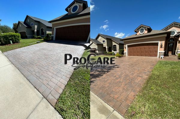 Driveway paver sealing specialists.