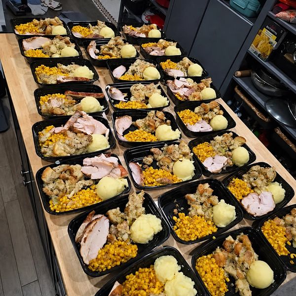     ProCare Solutions East Coast LLC preparing Thanksgiving meals for local families in Palm Coast.