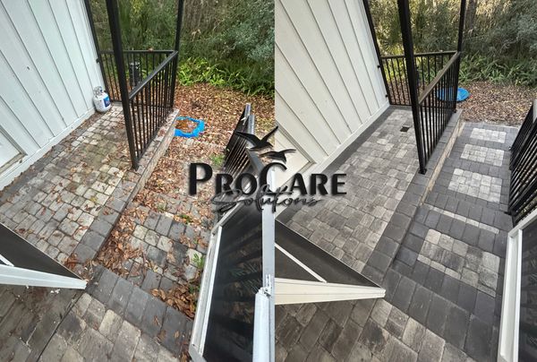 Expert paver sealing in Flagler County.